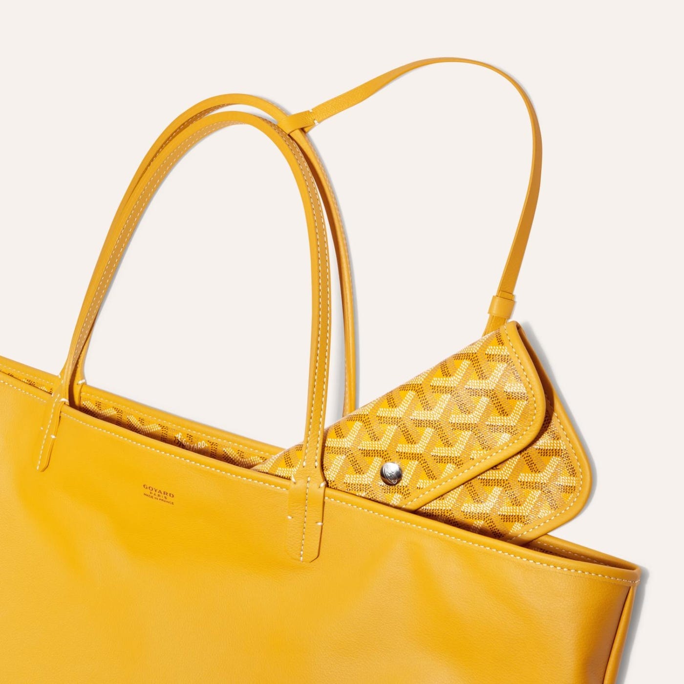 Goyard Anjou GM Tote Bag Yellow - Image 3
